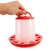Mangeoire automatique pour poulets, durable, en PE, légère, pour poulets, cailles, canards, équipement d'élevage