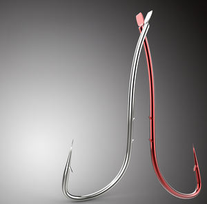 Hameçons japonais Anzol Pelteobagrus fulvidraco Hameçons de <span class=keywords><strong>dorade</strong></span> anzuelos de pesca Jaune cartfish Dace acier à haute teneur en carbone - Product Image 2