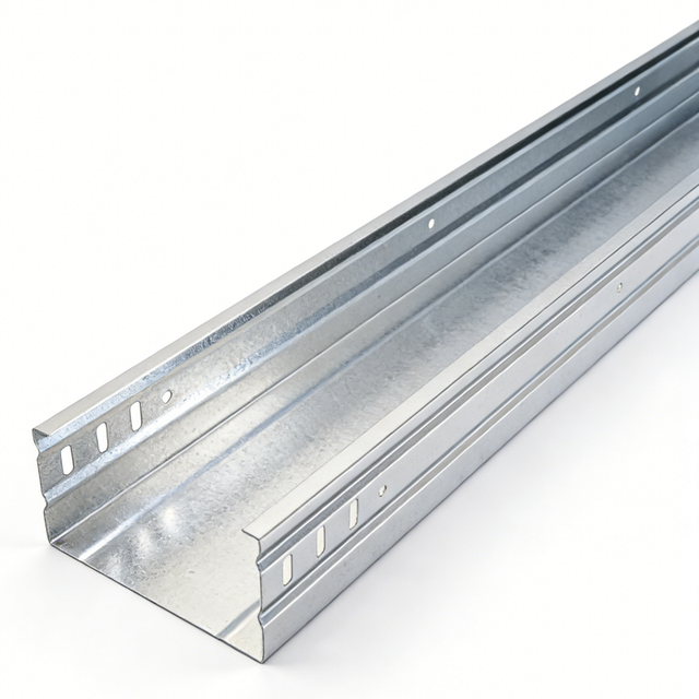 Industrial Steel Cable Trunking One-Stop Service Standard Size Rust-Proof Perforated Surface No-Burrs Cable Laying Cable Trays