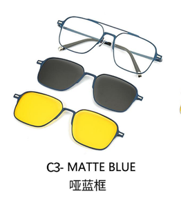 Gafas de <span class=keywords><strong>sol</strong></span> polarizadas <span class=keywords><strong>con</strong></span> imán supercaliente 2023, marco de Metal intercambiable <span class=keywords><strong>con</strong></span> <span class=keywords><strong>lentes</strong></span> UV400 Tac, gafas de <span class=keywords><strong>sol</strong></span> excelentes <span class=keywords><strong>con</strong></span> Clip - Product Image 4