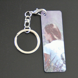 Concevez votre logoPorte-clés rond à sublimation chaînes métalliques cercle en aluminium Porte-clés imprimante à sublimation double face 2024 ébauches