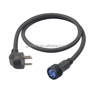<span class=keywords><strong>สาย</strong></span>อะแดปเตอร์ปลั๊ก 3 ขา มาตรฐานอิสราเอล คุณภาพสูง ผลิตจากพีวีซีแข็งแรง ทนทานต่อการงอและการเสื่อมสภาพ กันน้ำระดับ IP65 สำหรับใช้งานกลางแจ้ง - Product Image 1