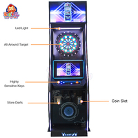 Luxuriöses Bar-Spiel Online-Sport-Dart-Automat Unterhaltungsmaschine Elektronischer Dart-Automat für Bars