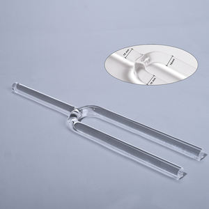 Tenedores de sintonización de chakras de alta pureza, conjunto de horquillas de sintonización de cristal de cuarzo para meditación, Diapason terpi - Product Image 5