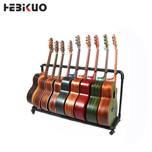 공장 전문 멀티 기타 스탠드, 멀티 기타 쇼룸 전시용 통합 기타 디스플레이 스탠드 - Product Image 6
