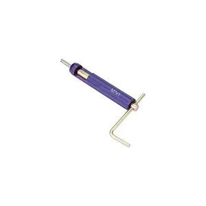 Kit de réparation d'inserts Ensemble d'outils d'installation d'insertion de fil de type hélicoïdal en acier inoxydable 304