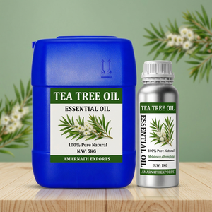 Tea <b>Tree</b> Essential Oil Purifying Aromatherapy Top Grade 100% Natural Pure Tea <b>Tree</b> Oil <b>Face</b> Oil From India - Product Image 3