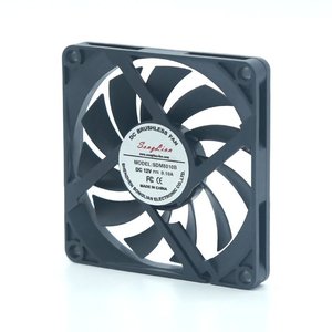 8010 không chổi than tiếng ồn thấp <span class=keywords><strong>80mm</strong></span> DC 12V PC <span class=keywords><strong>Fan</strong></span> 80x80 24 Volt Quạt thông gió 27cfm - Product Image 4