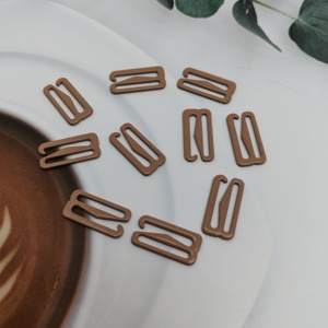 Anillos, Deslizadores y Ganchos para Sujetador de Acero Inoxidable, Color y Tamaño Personalizables, Clip y Gancho para Sujetador, Ajustador para Traje de Baño, Gancho y Ojal para Sujetador - Product Image 1