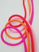 5mm Verschleißfestes Geflochtenes Polyester-Rundseil Einfarbige Kordel für Handybänder Mode-Accessoires & DIY-Handarbeiten