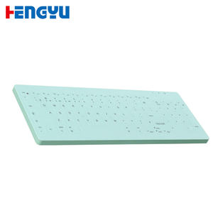 Nuevo Teclado Inalámbrico de Escritorio Impermeable de Tres Modos con Membrana Industrial para Hospital, Lavable y Esterilizable, Venta al por Mayor - Product Image 2