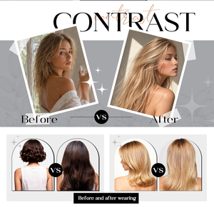 Extensiones de Cabello Humano Remy Virgen de Doble Trama con Ondas y Rizos de Calidad Profesional, Color Personalizado, Estilo Mariposa - Product Image 6