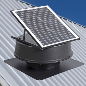 Oda sıcaklığı ayarlamak akıllı özelleştirilebilir ev ısı çıkarma çatı havalandırma yüksek hızlı Attic büyük havalandırma güneş havalı ısıtıcı - Product Image 1