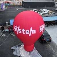 Modèle de montgolfière gonflable géante personnalisée pour les défilés de festivals et la décoration marketing en plein air