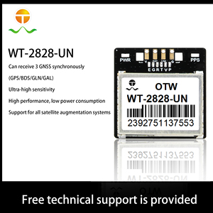 Antena <span class=keywords><strong>GPS</strong></span> integrada de alto ganho, módulo de posicionamento de patch, tipo receptor QZSS GLONASS GNSS, múltiplas especificações disponíveis