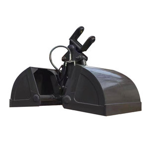 Ekskavatör kabuk kova taş kapma kömür Yard yükleme ve boşaltma ekskavatör seyahat kabuk kova çift açık - Product Image 3