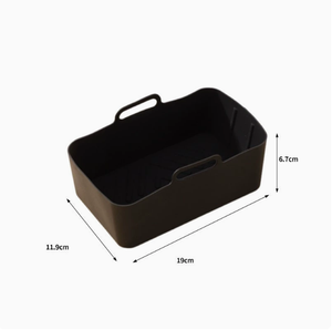 <b>Silicone</b> <b>Baking</b> <b>Tray</b> Reusable Heat Resistant Non-Stick <b>Silicone</b> Liner Compatible with Air Fryer <b>Baking</b> Accessories - Product Image 3