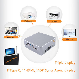 Mini PC Económico Intel I3-1220P, Opción I5/I7, <span class=keywords><strong>RAM</strong></span> DDR4, SSD M.2 NVMe/SATA, Diseño Compacto para Oficina en Casa y Educación - Product Image 4