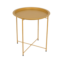 Table basse pliante en métal au design moderne pour salon, meubles de maison en provenance de Chine KC-T0508