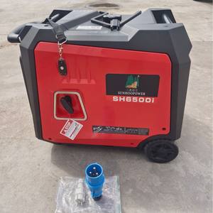 Générateur à essence Sunhoopower SH6500i 6 kW, inverseur, 4 temps, monophasé, portable, pour usage extérieur et camping-car - Product Image 3