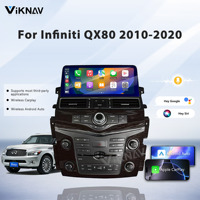 Navegador GPS Android de 12.3 Pulgadas para Infiniti QX80 / Nissan Patrol Y62 2010-2020, CarPlay Inalámbrico, Android Auto, 1 Año de Garantía