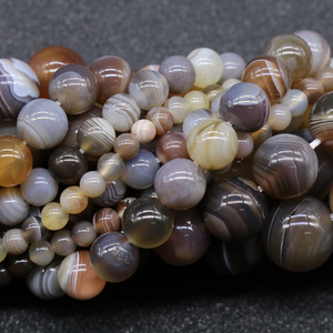 HZ nuevo Natural alrededor de 4-12mm cuentas de ágata del Golfo Pérsico cuentas sueltas para collar accesorios joyería de cristal - Product Image 6