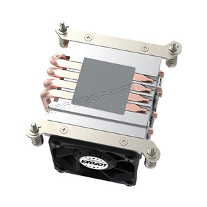 Refroidisseur de serveur Lofoka Lga2011, 4 caloducs, dissipateur thermique en cuivre et aluminium, ventilateur 60x60x25mm pour châssis - Product Image 3