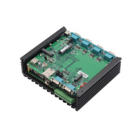 PC industriel embarqué, lecteur de périphériques, HW Linux, DDR4, M.2, 64 Go de RAM, J1900, RS232, VGA, en stock