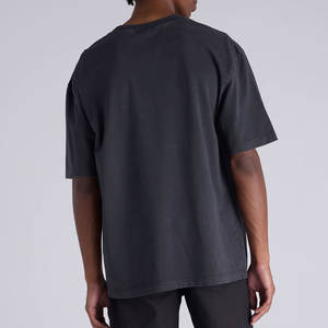 Camisetas de Hombre de Estilo Urbano, Tejido Ligero, Servicio OEM, Lavado Vintage, Ropa Personalizada, Camiseta Oversize Vintage para Hombre - Product Image 2