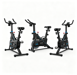 YACONSTAR YC-740 Vélo d'appartement professionnel avec frein à friction numérique, transmission par courroie, <span class=keywords><strong>cadre</strong></span> en acier, résistance à la charge, capacité maximale 120 kg - Product Image 5