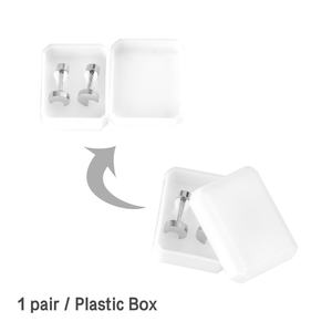 Pendientes de Acero Inoxidable con Diseño de Luna, Estilo Moderno y Lindo, Precio al por Mayor, Pendientes de Rosca para Mujer - Product Image 5