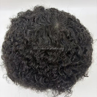 Système capillaire toupet en dentelle pour homme, 100% cheveux humains Remy indiens, perruque en dentelle complète, cheveux raides, remplacement capillaire personnalisé, base mono 6