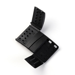 Black Plastic Snap Buckle 20mm Inner Diameter Badge Holder For <b>Webbing</b> Lanyard Backpack <b>Strap</b> - Product Image 3