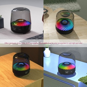 Altavoces Amplificadores de Sonido Portátiles Inteligentes con Luz LED RGB Colorida, de Acrílico Transparente PMMA, para Juegos <span class=keywords><strong>Devia</strong></span> - Product Image 2