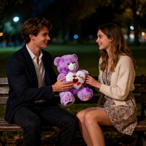 Osito de peluche con forma de corazón, en oferta, para novia, niños, juguete de peluche, regalo para el Día de San Valentín - Product Image 2