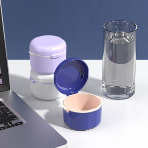 Boîte de rangement portable pour appareils dentaires invisibles, boîte de nettoyage et de trempage pour correcteurs orthodontiques Harley - Product Image 2