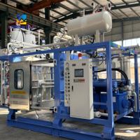 Machine de moulage de mousse EPS à système hydraulique et à vide contrôlé par PLC, à économie d'énergie automatique, avec moteur de pompe à faible consommation et haute efficacité