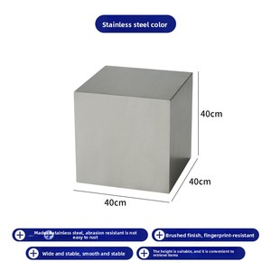 Modern Stainless Steel <strong>Square</strong> <strong>Side</strong> <strong>Table</strong> Home Living Room Coffee <strong>Table</strong> Sofa Storage Rack Corner <strong>Table</strong> YD Brand 1 Year Warranty - Product Image 6