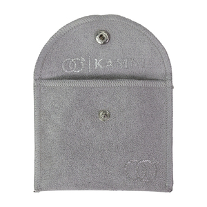 Pochette pour bijoux à pression, sac en velours personnalisé, vente en gros, usine - Product Image 1