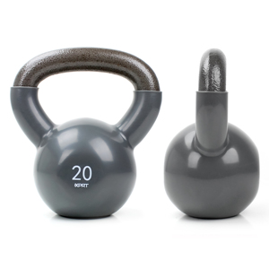 Wholesale 5-100LBS Customized Colored Vinyl <strong>Kettlebell</strong> for Gym Weightlifting Cast Iron Fitness Equipment for Strength Training - Product Image 4