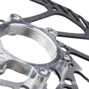 Rotor de freno de disco de 160 mm, componente de freno de bicicleta mecánico de aluminio forjado resistente al óxido - Product Image 2