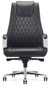 เก้าอี้เจ้านายเลานจ์หนังหุ้มเบาะสูงปรับความสูงได้ตามหลักสรีรศาสตร์ - Product Image 5