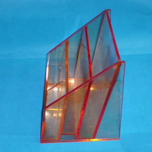 מחזיק עלון צבע אקרילי במפעל עבור הצגת מגזינים או עלונים - Product Image 1