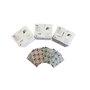 Kualitas tinggi dua sisi miring pengamplasan persegi aluminium oksida blok spons Deburring kekerasan Medium kustom OEM alat abrasif - Product Image 3