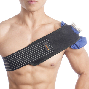 Hot & Cold Therapy Injuries Pain Relief Elastic Breathable Support Wrap for Ice Cold Pack Reusable Ice Bags Hot Water Bag