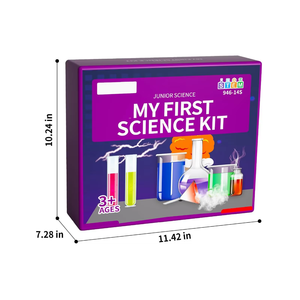 Girls 'First STEM Aprendizagem Brinquedos Educativos Science Kit Presente de Aniversário para 4 + Year Olds Características Piscando Idades Adequado 4-12 - Product Image 1