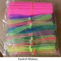 Hélice volante en forme de libellule en plastique pour enfants de 5 à 7 ans, cadeau de jeu de plein air avec flèche rotative.