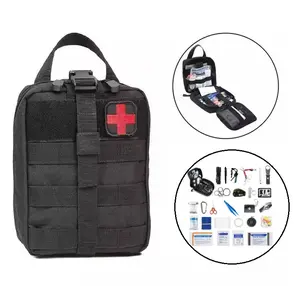Du Lịch Ngoài Trời chấn thương Băng Mini y tế Survival Viện trợ đầu tiên túi khẩn cấp <span class=keywords><strong>Kit</strong></span> Viện trợ đầu tiên - Product Image 1