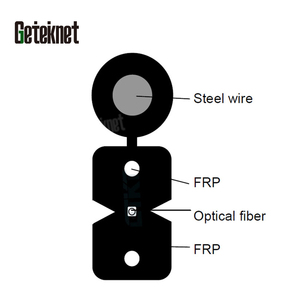 <span class=keywords><strong>Cable</strong></span> de Fibra Óptica Geteknet FTTH, 1, 2, 4, 8 Hilos, <span class=keywords><strong>Cable</strong></span> de Fibra Óptica <span class=keywords><strong>para</strong></span> Interiores y Exteriores, G657a2, 1 km, 10 km, Precio por Metro - Product Image 4
