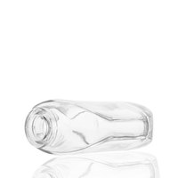 Vente directe usine – Bouteille diffuseur d'air en verre 150 ml, vide, transparente, à base lourde, pour emballage d'aromathérapie, modèle unique